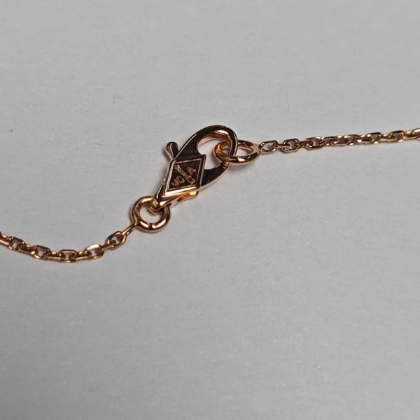 Sweet Alhambra 18k Rose Gold Necklace