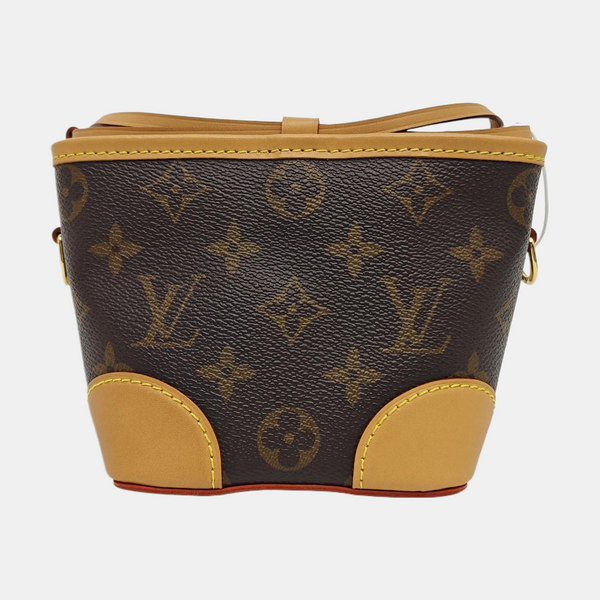 NOÉ Monogram Coated Canvas Brown