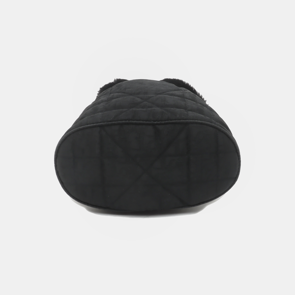 Quilted Canvas Black