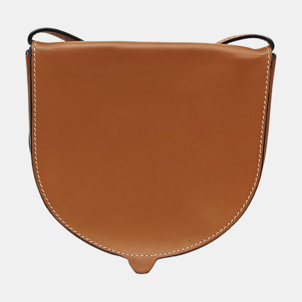 Heel Small Calfskin Brown