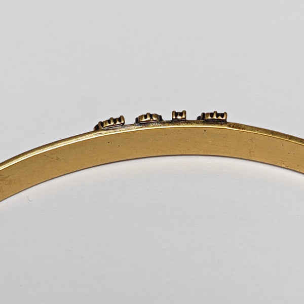 J'adior Metal Gold Bangle