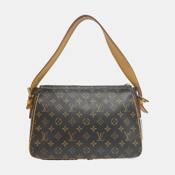 VIVA CITE Monogram Coated Canvas Brown