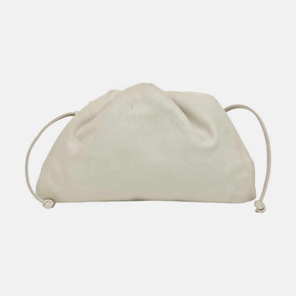 The Pouch Mini Lambskin White