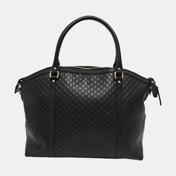 Becerro Microguccissima Monogram Negro