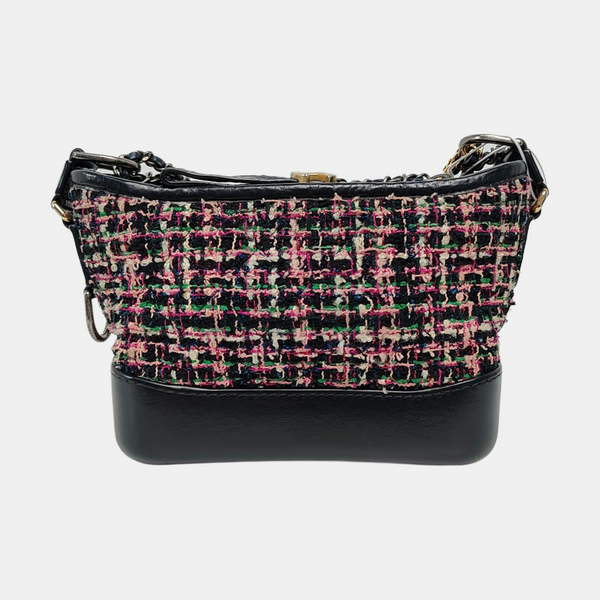 Authenticated pre-owned GABRIELLE Small Quilted Wool Blue - Shoulder Bag at Looply