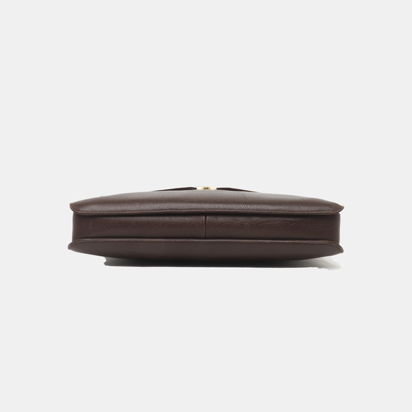Grained Calfskin Brown