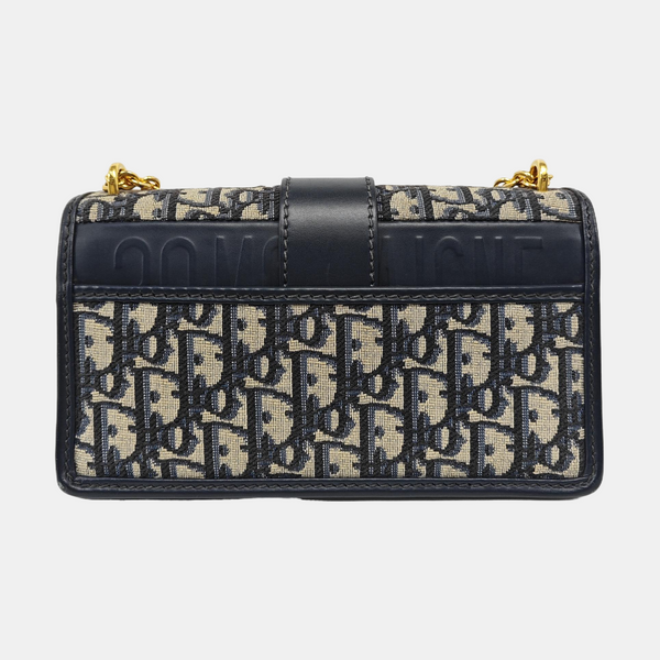 30 Montaigne East-West Oblique Canvas Blue