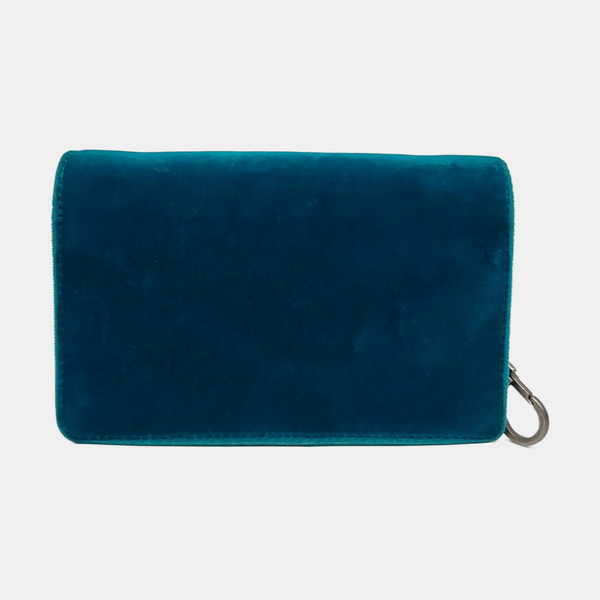 Dionysus Super Mini Terciopelo Azul
