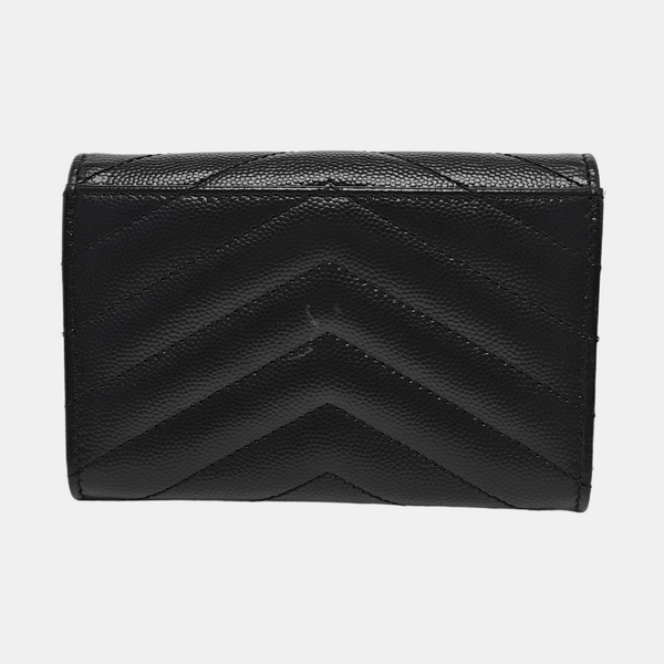 MONOGRAM Quilted Calfskin Black Wallet