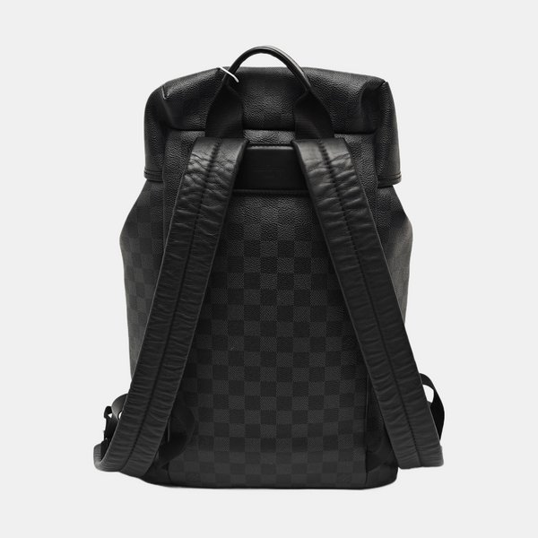 ZACK Damier Graphite Coated Canvas Gray