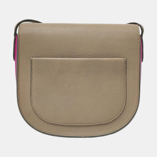 TROTTEUR Small Calfskin Gray