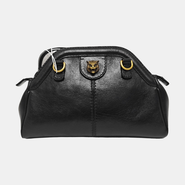 Re(belle) Small Calfskin Black