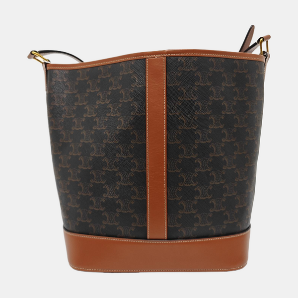 TRIOMPHE CANVAS Medium Coated Canvas Brown