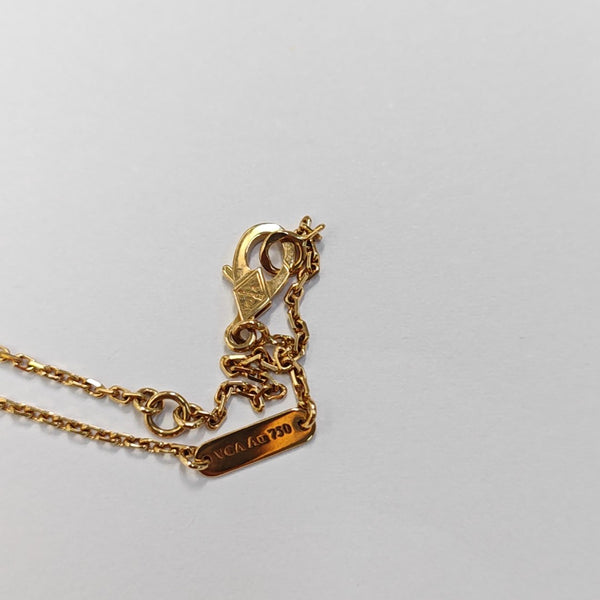 Vintage Alhambra 18k Gold Necklace