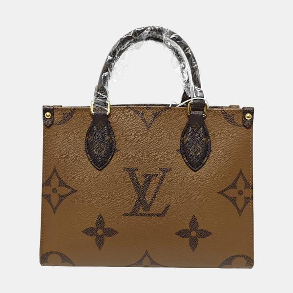 ONTHEGO PM Monogram Coated Canvas Brown