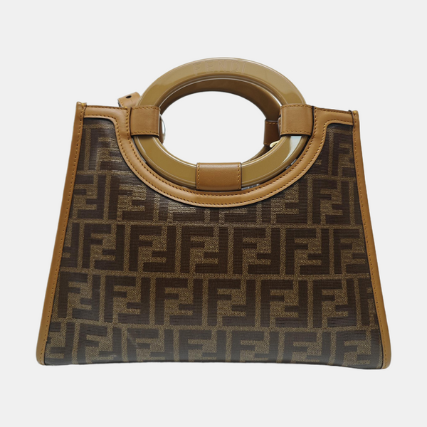 Runaway Small Coated Canvas Brown
