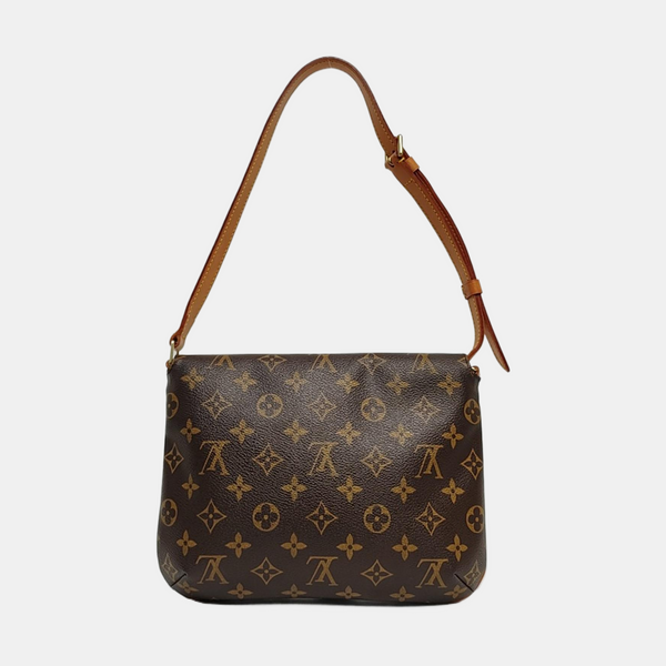 MUSETTE TANGO Monogram Coated Canvas Brown