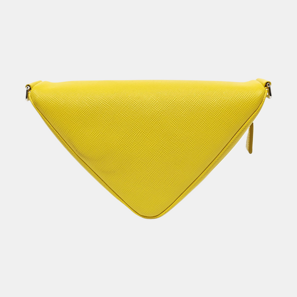 Calfskin Shoulder Bag Yellow