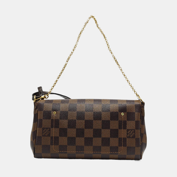 FAVORITE PM Coated Canvas Brown