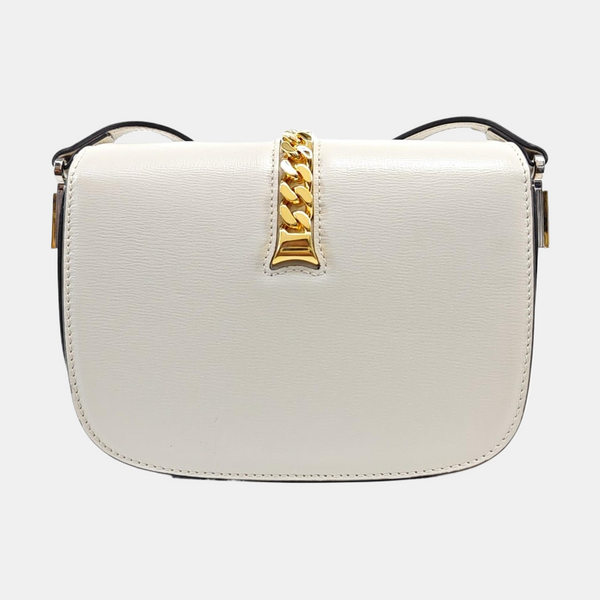 Sylvie 1969 Mini Calfskin White