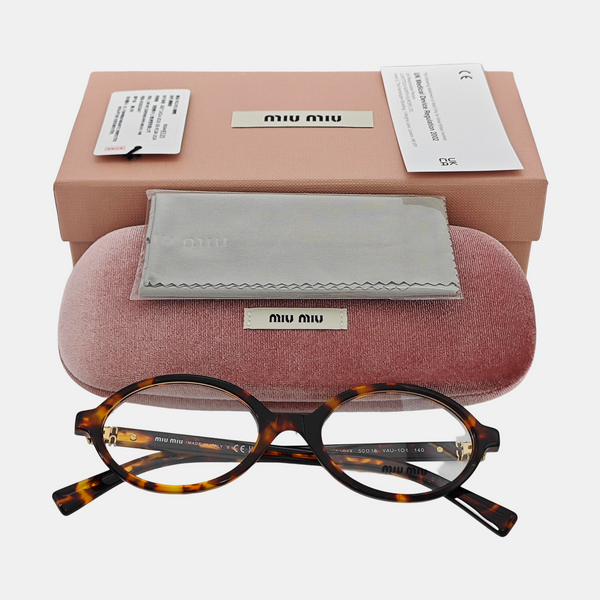 Synthetic Eyeglasses Brown