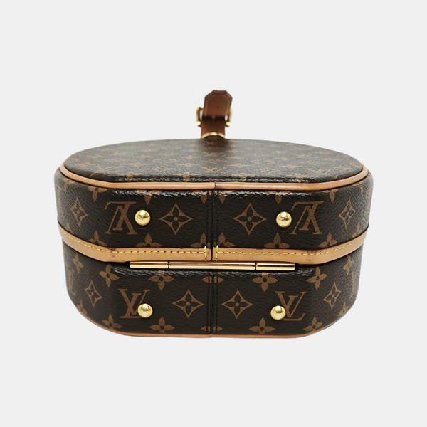 BOITE CHAPEAU PM Monogram Coated Canvas Brown