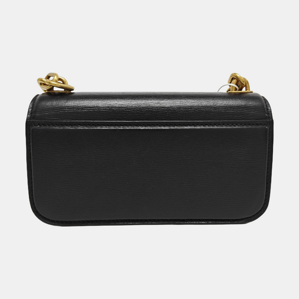 Calfskin Crossbody Bag Black