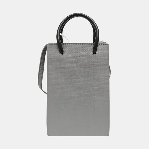 Shopping Bag Calfskin Gray