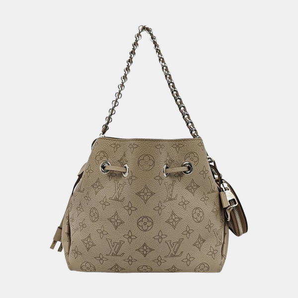 BELLA Monogram Calfskin Gray