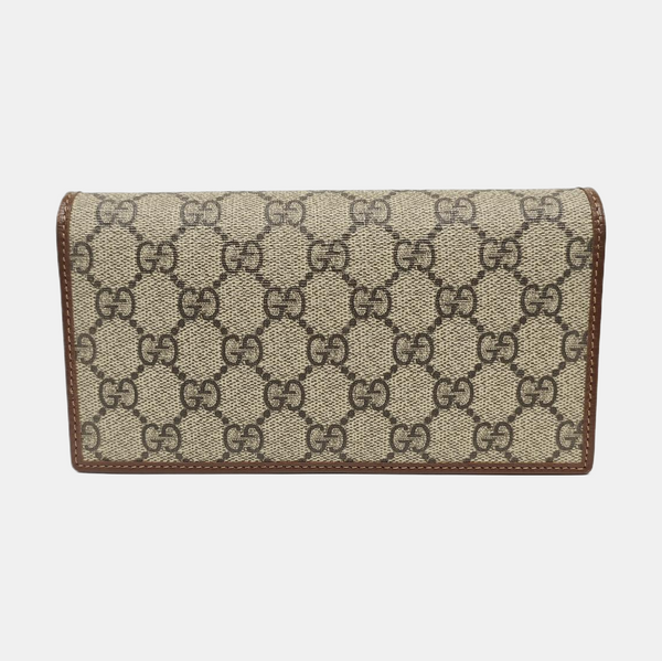 Horsebit 1955 WOC Monogram Coated Canvas Beige