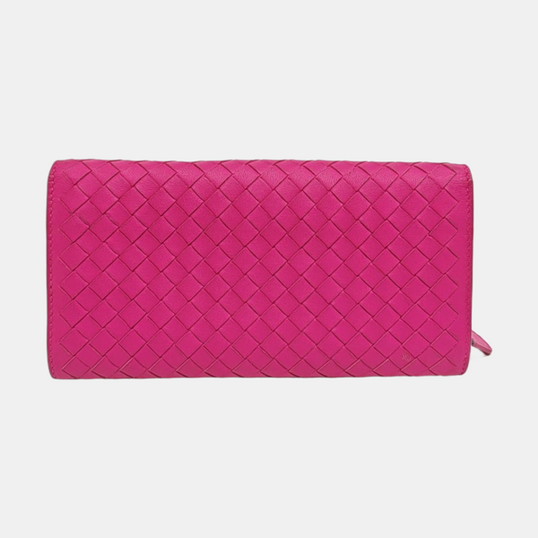 Lambskin Wallet Red