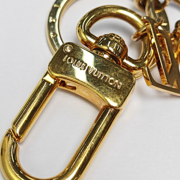 Metal Bag Charm Gold