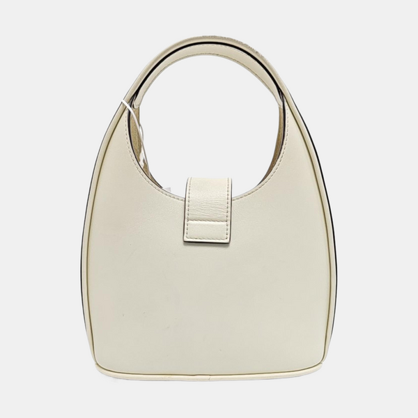 Calfskin Shoulder Bag Beige