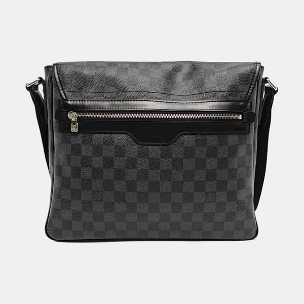 DANIEL Damier Graphite Coated Canvas Gray