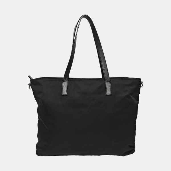 Nylon Shoulder Bag Black