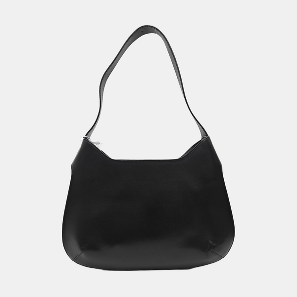 Calfskin Shoulder Bag Black