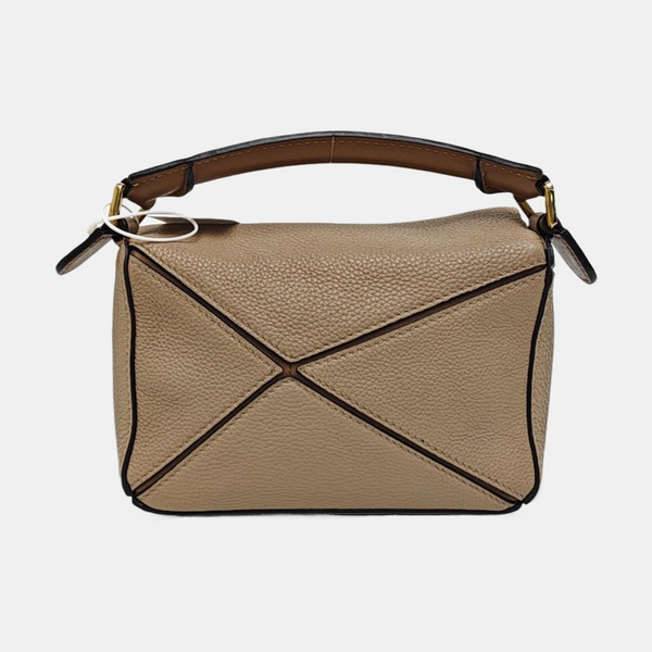 Puzzle Mini Calfskin Beige