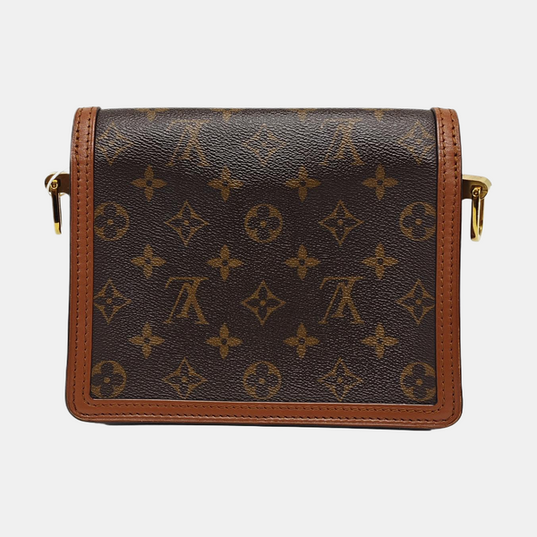 DAUPHINE Mini Coated Canvas Brown