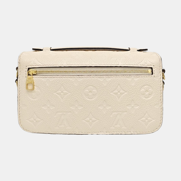 MÉTIS EAST WEST Monogram Calfskin Beige