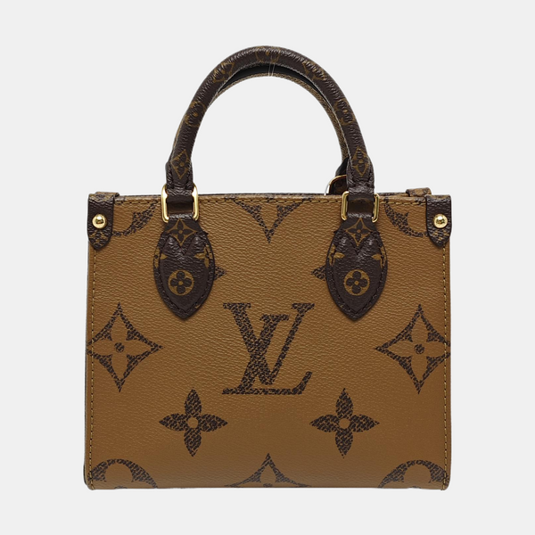ONTHEGO BB Monogram Coated Canvas Brown
