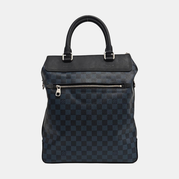 GREENWICH Damier Coated Canvas Blue