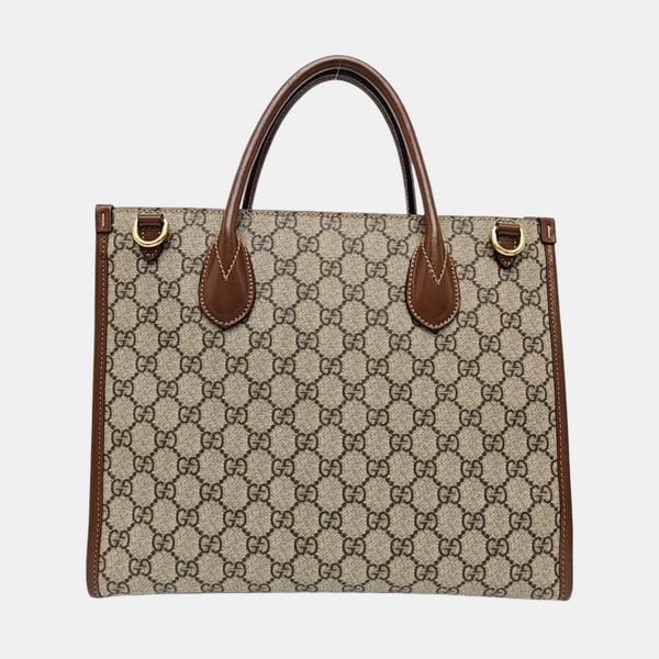 Retro Small Monogram Coated Canvas Brown