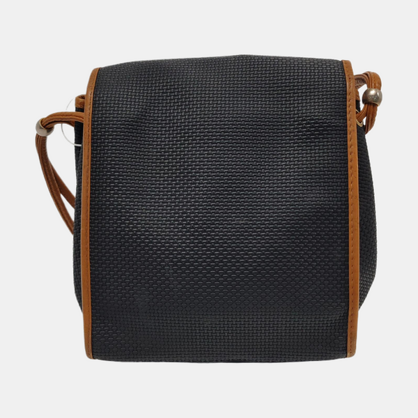 Calfskin Shoulder Bag Black
