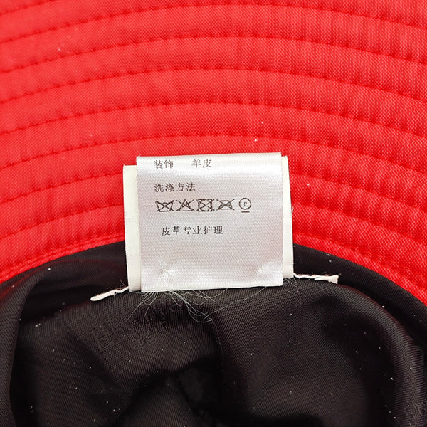 Polyester Hat Red