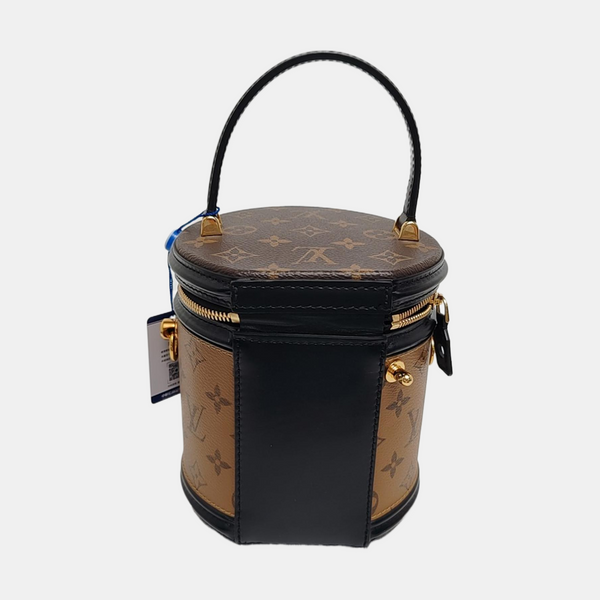 CANNES PM Monogram Coated Canvas Brown