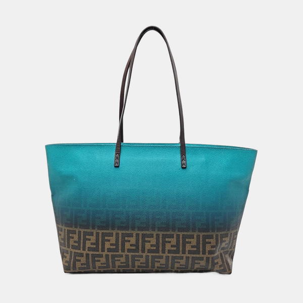Coated Canvas Tote Bag Multicolor