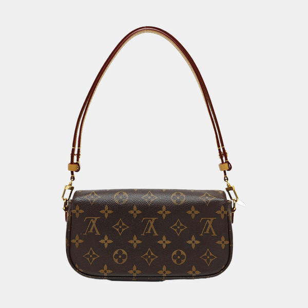 IVY Monogram Coated Canvas Brown