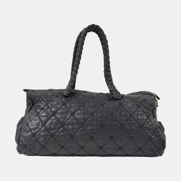 Quilted Lambskin Black