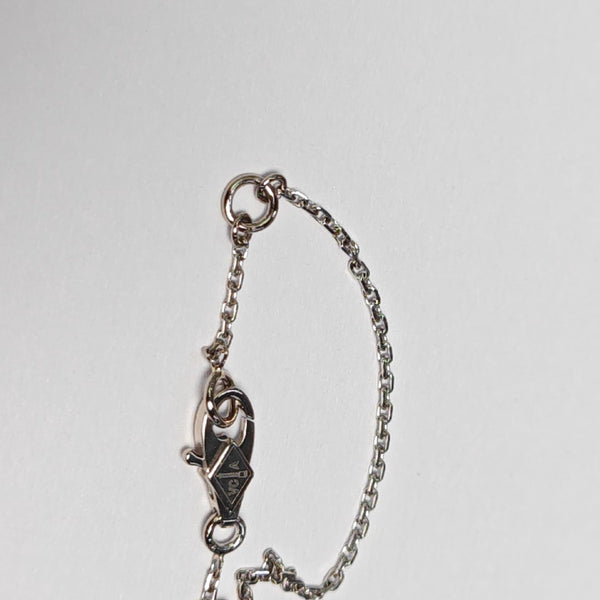 Sweet Alhambra 18k White Gold Silver Bracelet