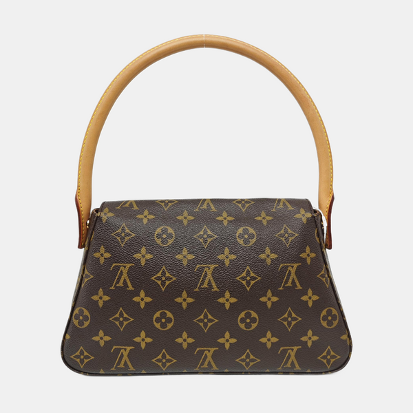 LOOPING PM Monogram Coated Canvas Brown